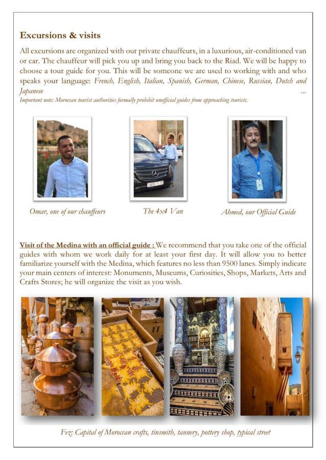 La Maison Maure Fez Exterior foto